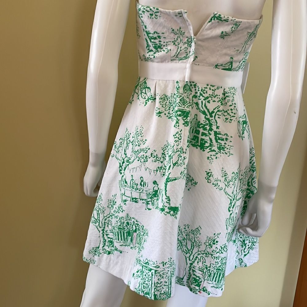 Lilly Pulitzer Darlene’s Dress Spring Fever Toile - Picture 5 of 7